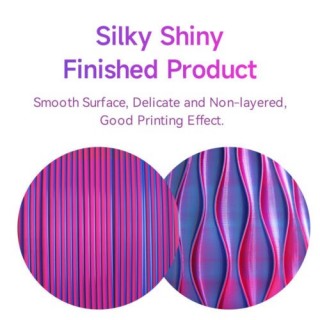 eSUN PLA Silk Magic Dual Color Filament Glossy Finish Two Color Tone